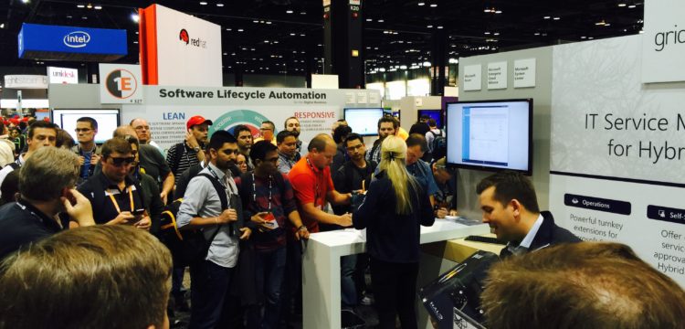 Competition in our stand at Microsoft Ignite