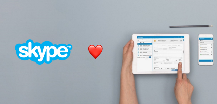 Skype integration in WebFront