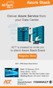 ACT & HPE Azure Stack Event